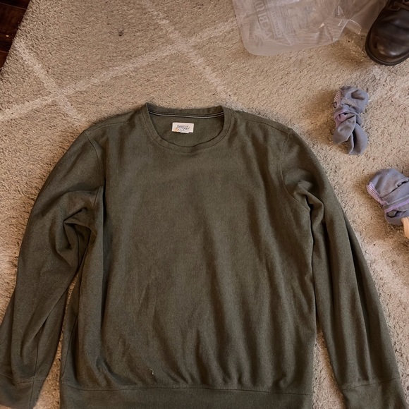 “RARE” Men's Boston Traders Classic Green Sweatshirt Large - Picture 6 of 9